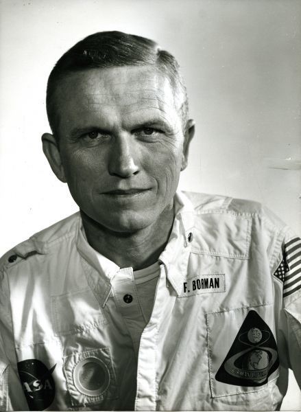Frank prior to the 1968 launch of Apollo 8