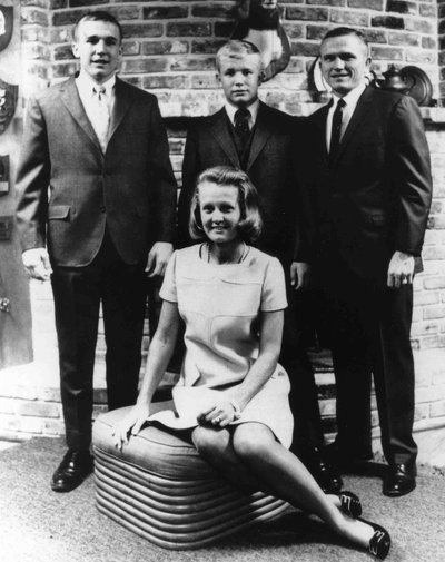 The Borman family, 1968